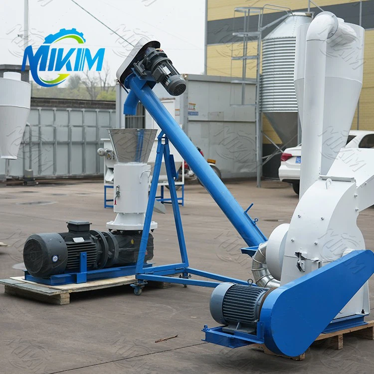 Fully Automatic Biomass Fuel Production Line