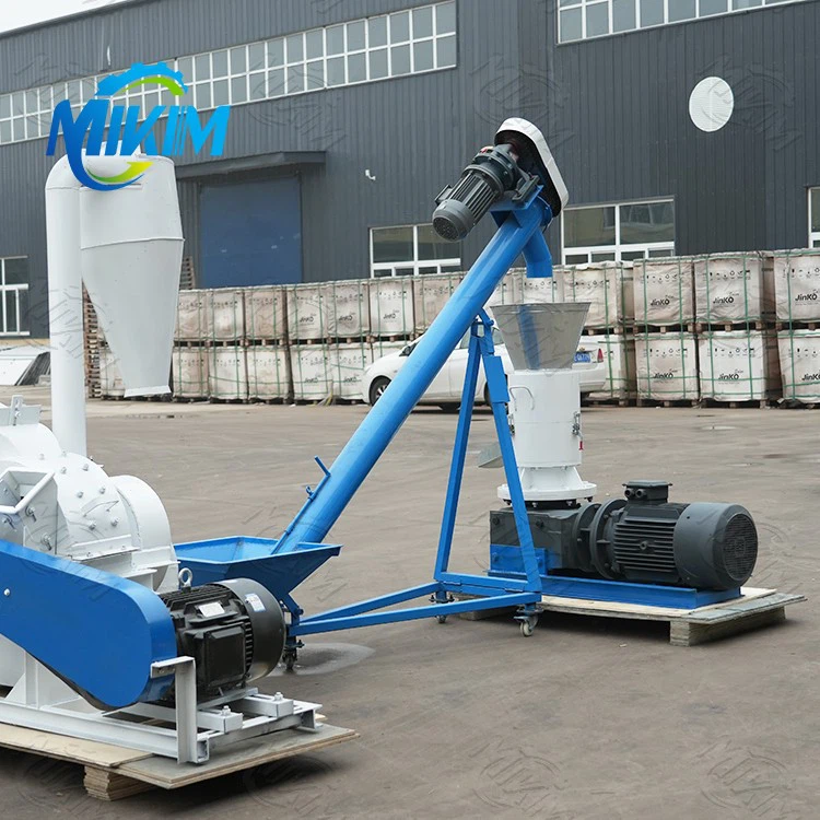 Fully Automatic Biomass Fuel Production Line