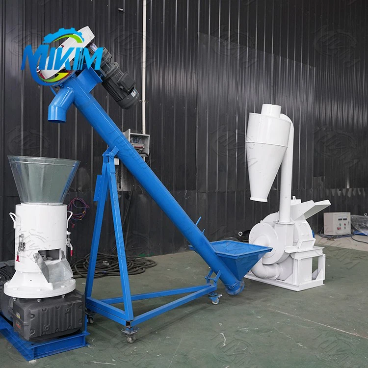 Homemade Sawdust Pellet Machine Line