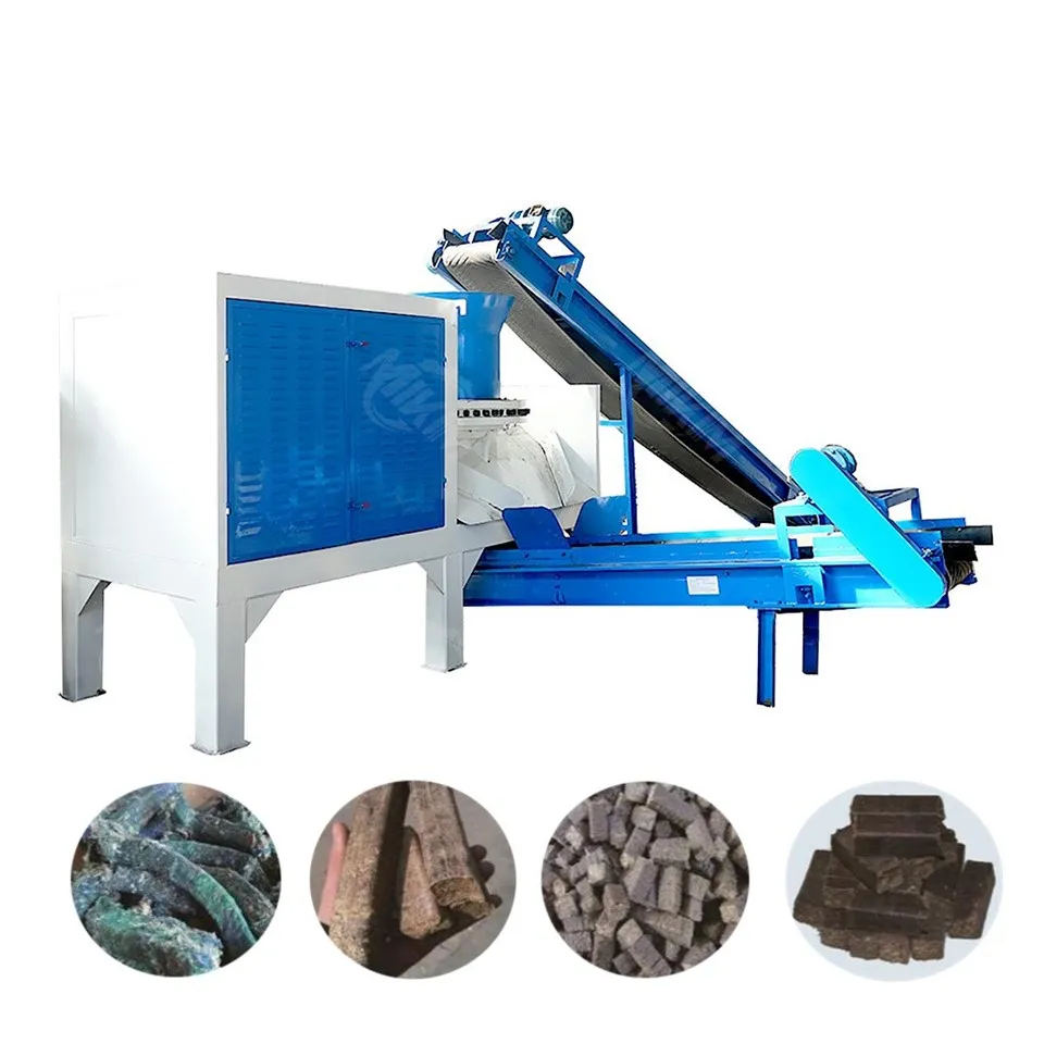 Wood Briquetting Press Machine 